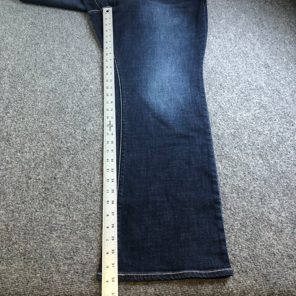 Seven7 Jeans Womens 24 (42x32) Blue Bootcut Limited Edition Comfort Stretch - Picture 7 of 12